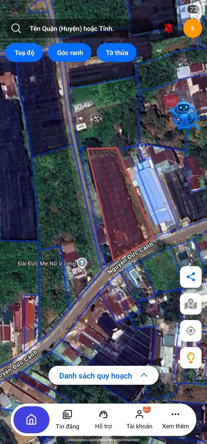 Đất nền 2000m² đường Nguyễn Đức Cảnh, Bảo Lộc - Giá 10.5 tỷ, cơ hội hiếm có!