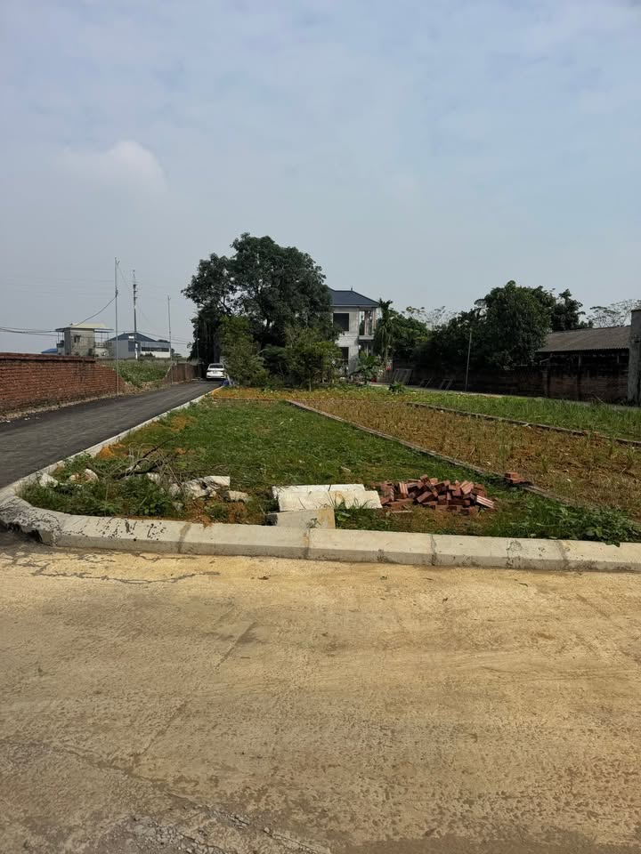 Đất thổ cư lô góc 100m² Phú Cát, Quốc Oai - Giá 3 tỷ, sổ đỏ chính chủ!