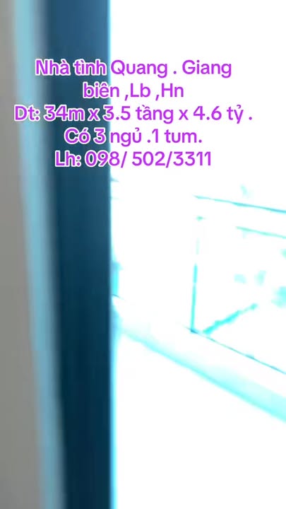 Nhà phố Giang Biên Long Biên 32m² giá 4.6 tỷ - Hàng hiếm, sẵn sàng vào ở!