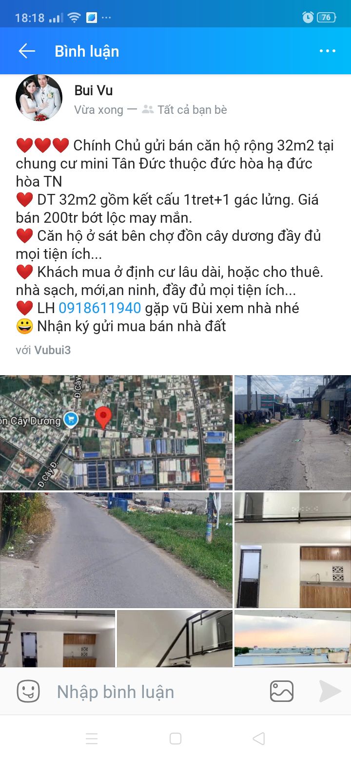 Nhà phố mini Tân Đức Đức Hòa 32m² giá 200 triệu - Chính chủ bán gấp!