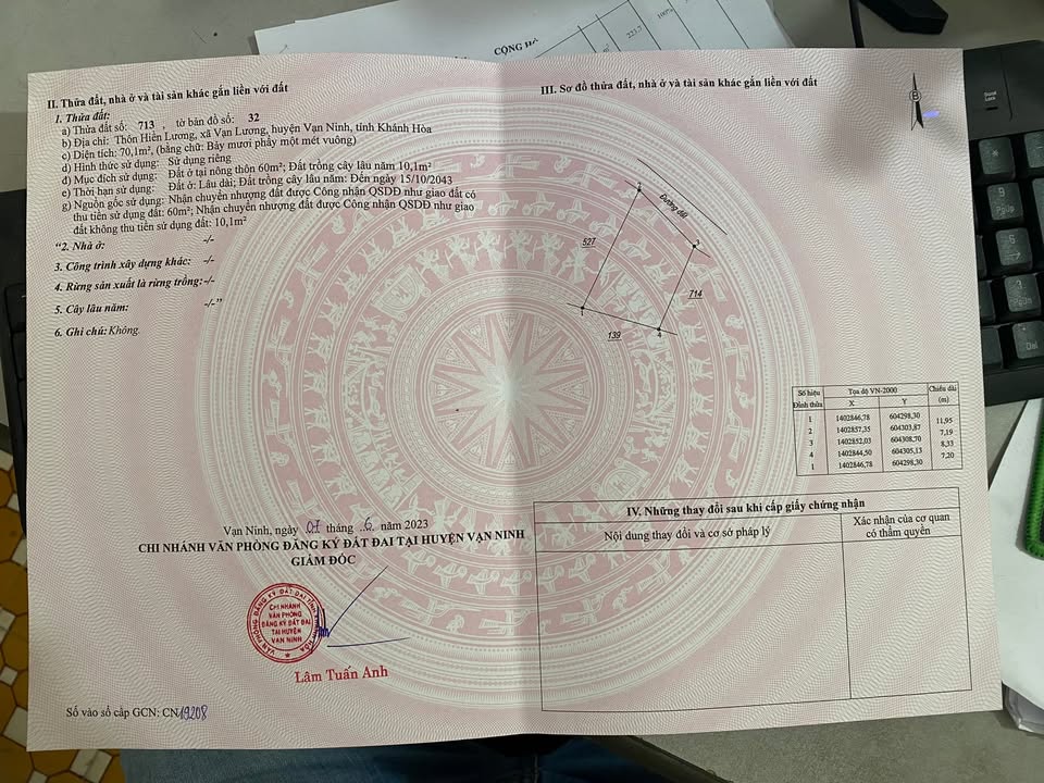 Đất ở Vạn Ninh 70m² chỉ 680 triệu - Gần bờ kè biển Hiền Lương!