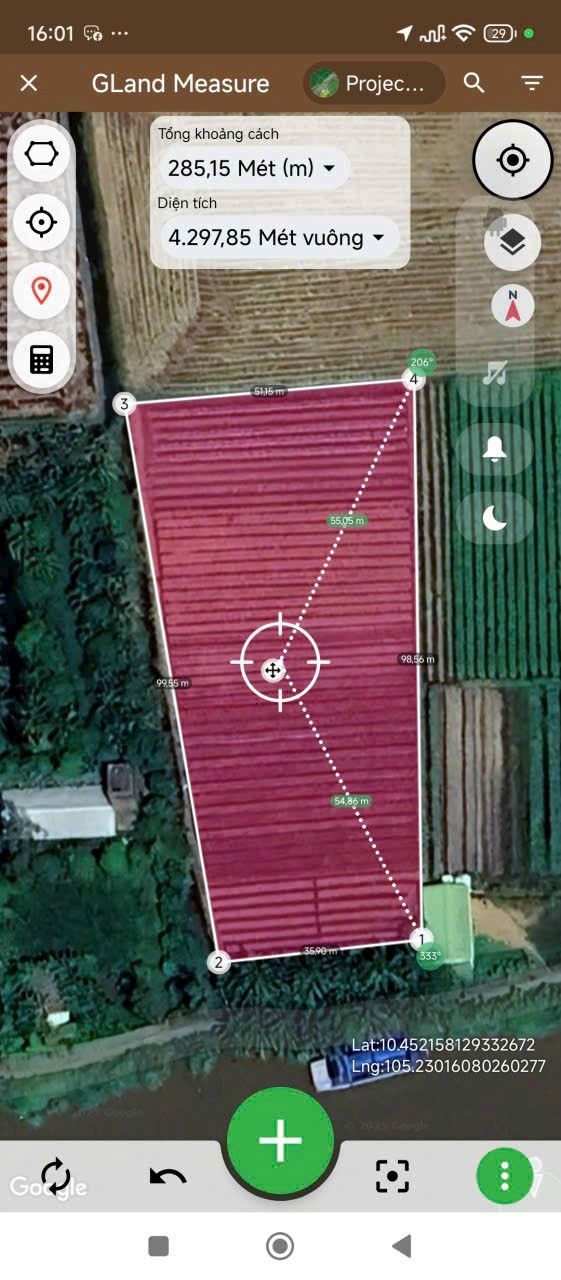 Đất thổ cư và ruộng tại Vĩnh Hanh, An Giang 4297m² - Cơ hội đầu tư sinh lời!