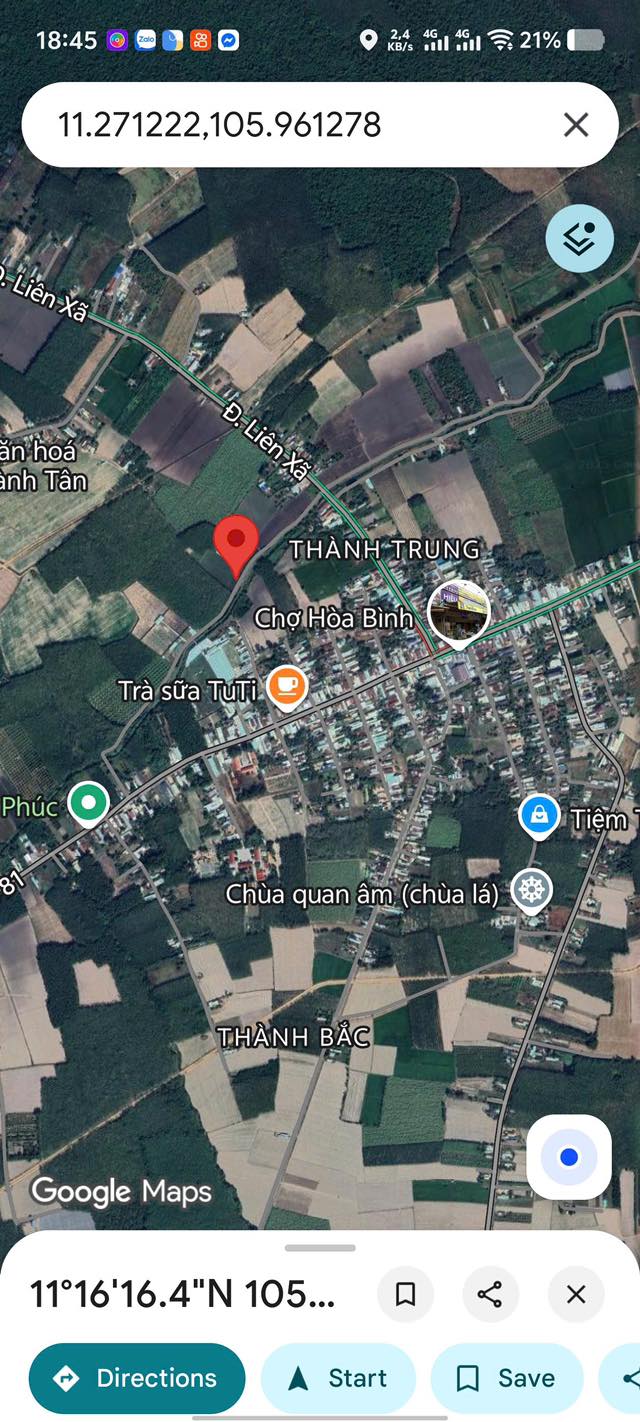 Đất nền xã Thành Long, Châu Thành, Tây Ninh 7000m² - Giá xả lỗ chỉ 2.2 tỷ!