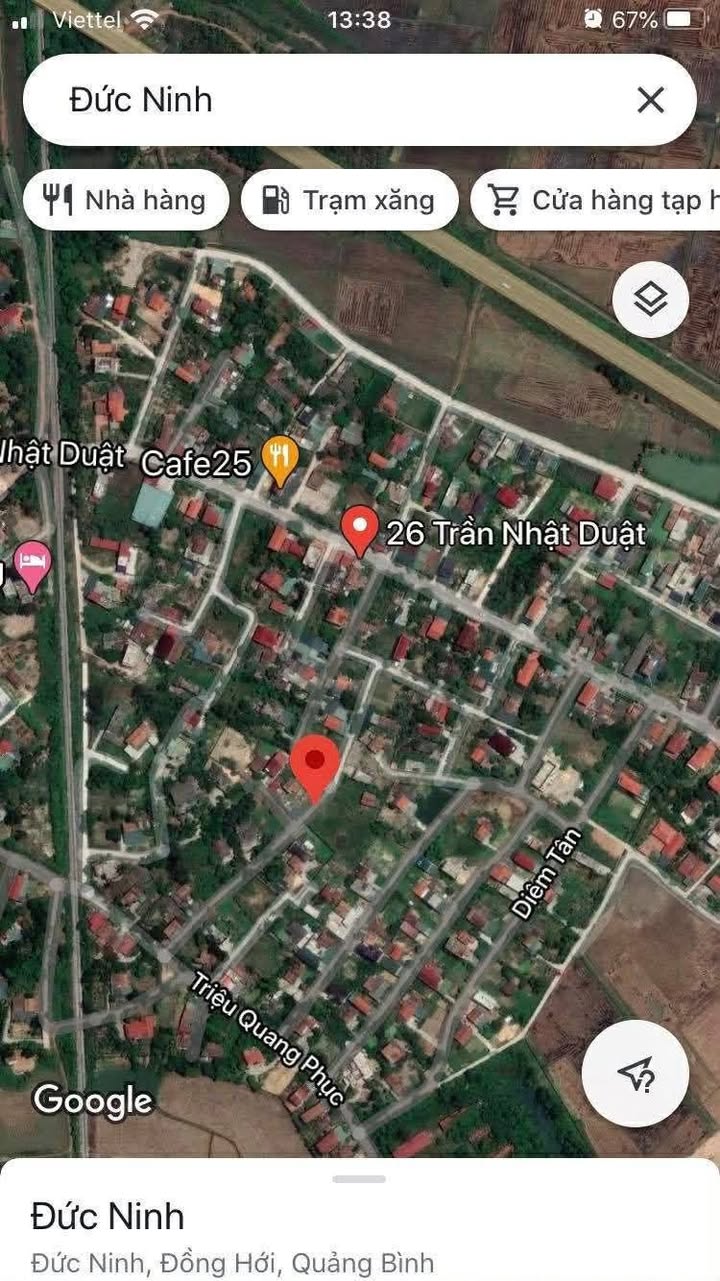 Đất nền Đức Ninh Đồng Hới 142.8m² - Gần trung tâm tiện ích