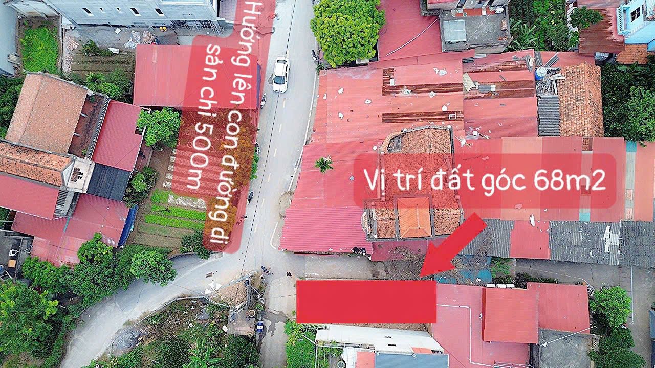 Đất nền Phú Trạch, Văn Giang 68m² giá thỏa thuận - Lô góc siêu hiếm, cơ hội đầu tư tốt!