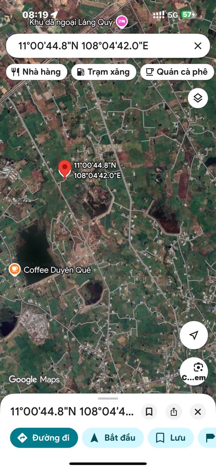 Đất nền 5000m² Hàm Liêm giá 1 tỷ - Sổ hồng chính chủ, ô tô vào tận nơi!