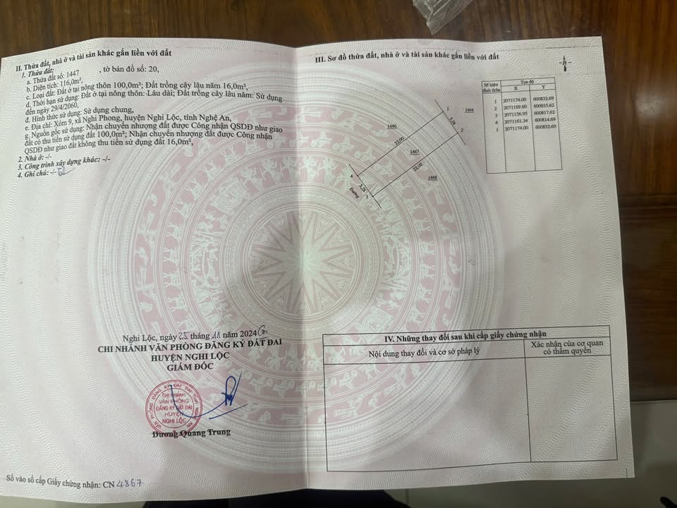 Đất nền xóm 9, Nghi Phong 116m² giá 3 tỷ - Mặt đường 12m thuận tiện giao thông!