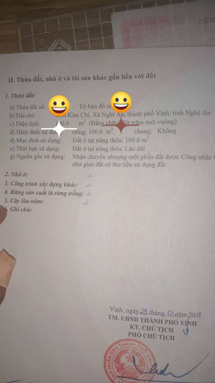 Đất Nền Nghi Ân, Vinh 100m² giá 2.9 tỷ - Đường rộng, vị trí đẹp!