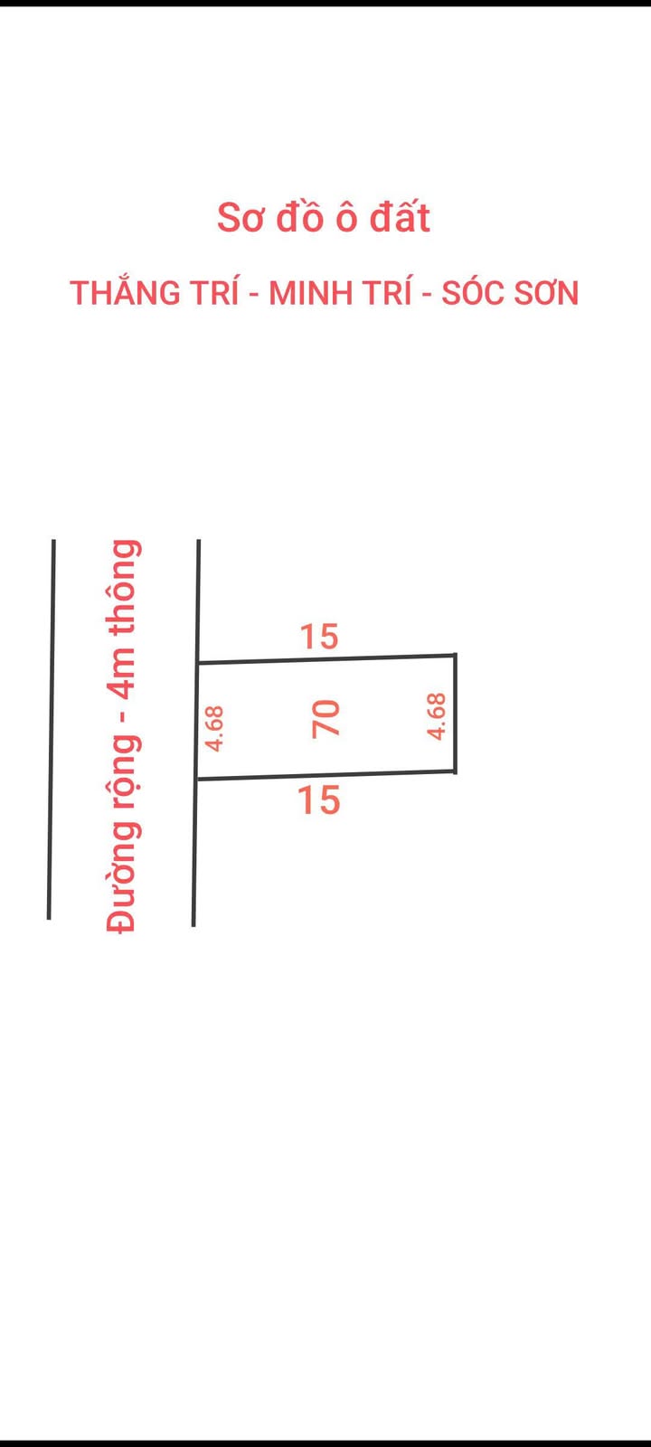 Đất nền Minh Trí Sóc Sơn 70m² giá thỏa thuận - Đầu tư sinh lời ngay!