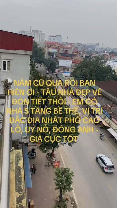 Nhà mặt phố Cao Lỗ, Đông Anh 150m² giá 21.5 tỷ - Đầu tư sinh lời ngay!