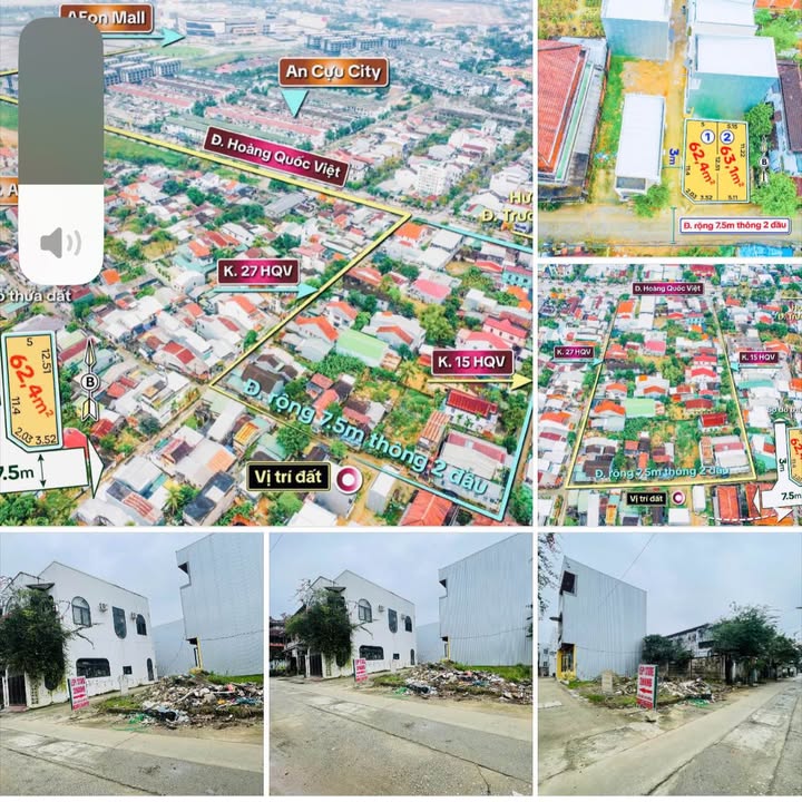 Đất Kiệt Hoàng Quốc Việt, An Đông, TP Huế 63m² giá 2.1 tỷ - Đầu tư sinh lời hấp dẫn!