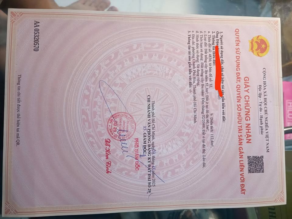 Đất nền Chánh Phú Hòa, Bến Cát 112m² giá 1.05 tỷ - Sổ hồng chính chủ, bớt lộc!