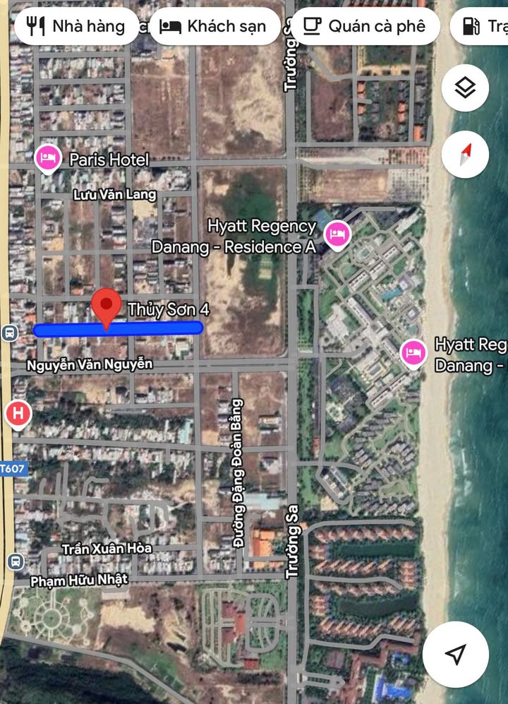 Đất nền đường Thủy Sơn 4, Đà Nẵng 250m² - Cơ hội đầu tư vàng gần biển!