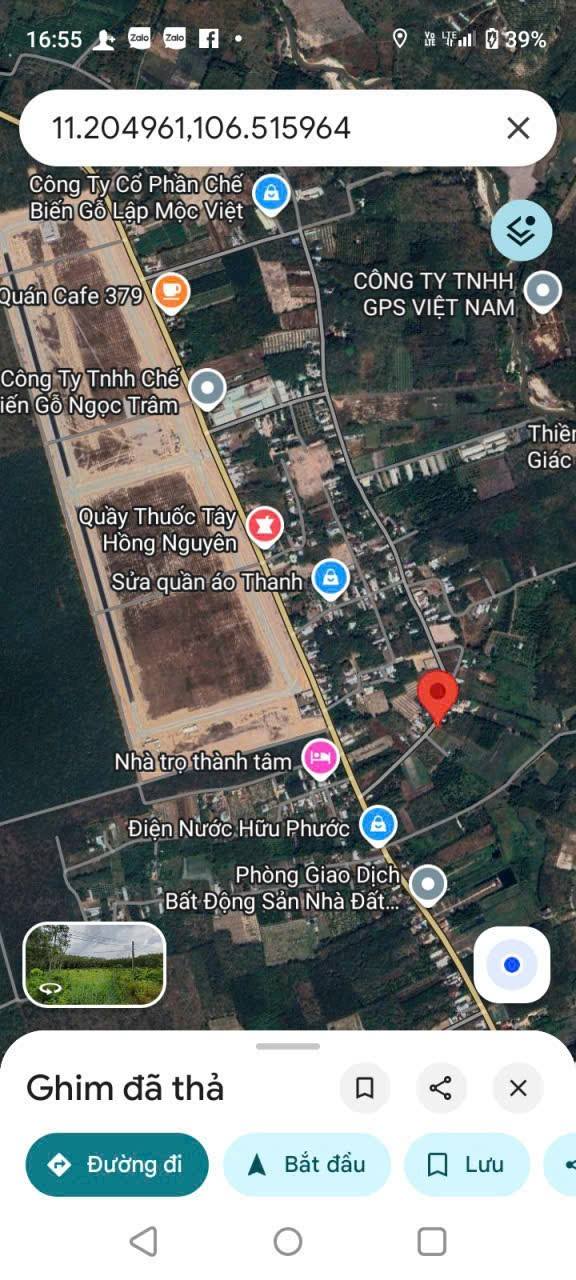 Bán đất SKC Dầu Tiếng Bình Dương 11.000m² - Tiềm năng xây dựng nhà xưởng!