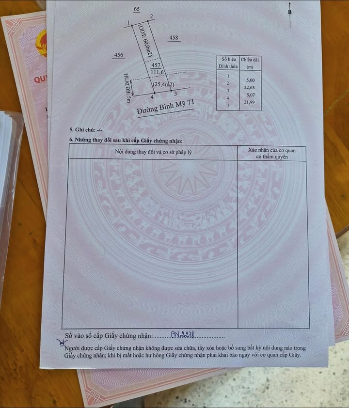 Đất thổ cư Bình Mỹ, Bắc Tân Uyên 110m² giá 1.1 tỷ - Đầu tư sinh lời ngay!