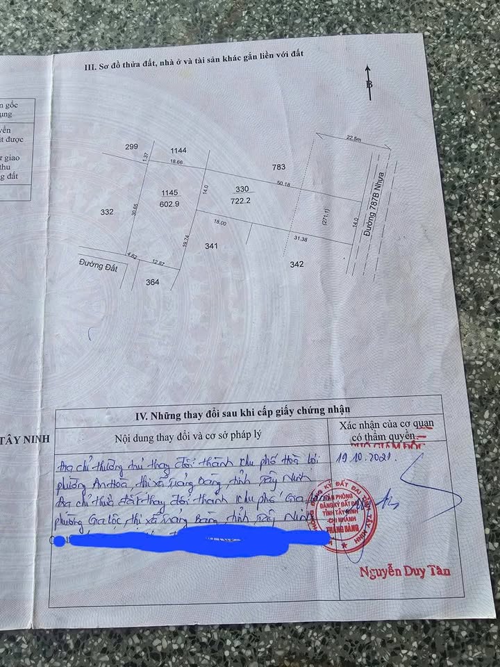 Đất nền 980m² tại Trảng Bàng - Giá chỉ 385 triệu, đầu tư sinh lời!