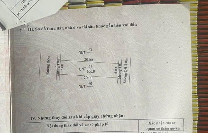 Đất nền Tiên Sơn, Việt Yên 100m² giá chỉ 300 triệu - Đất vuông vắn, vị trí đẹp!