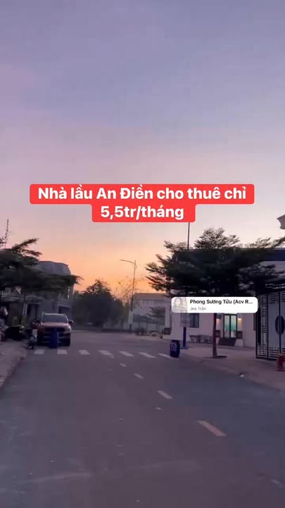 Nhà lầu An Điền Bến Cát 5,5 triệu - Cho thuê ngay cổng rào đầy đủ!