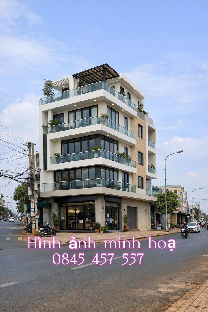 Nhà góc 2 mặt tiền Phan Chu Trinh, Buôn Ma Thuột 85m² giá 24,5 tỷ - Kinh doanh đỉnh cao!