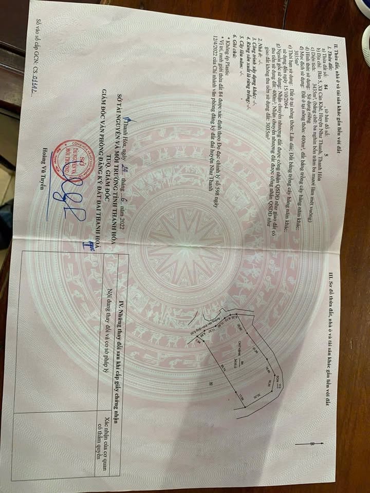 Đất nền Cán Khê Như Thanh 3400m² giá chỉ 600 triệu - Cơ hội vàng cho đầu tư!