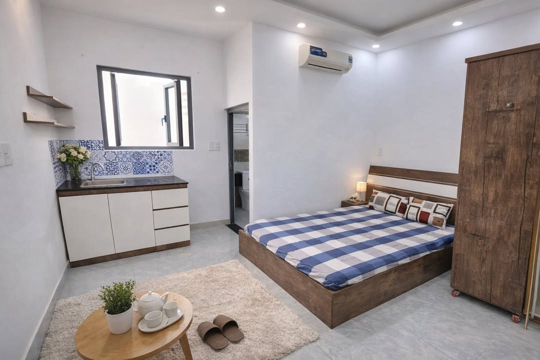 Căn hộ Quách Hữu Nghiêm Tân Phú - Full nội thất, ánh sáng tự nhiên - Sẵn sàng vào ở!