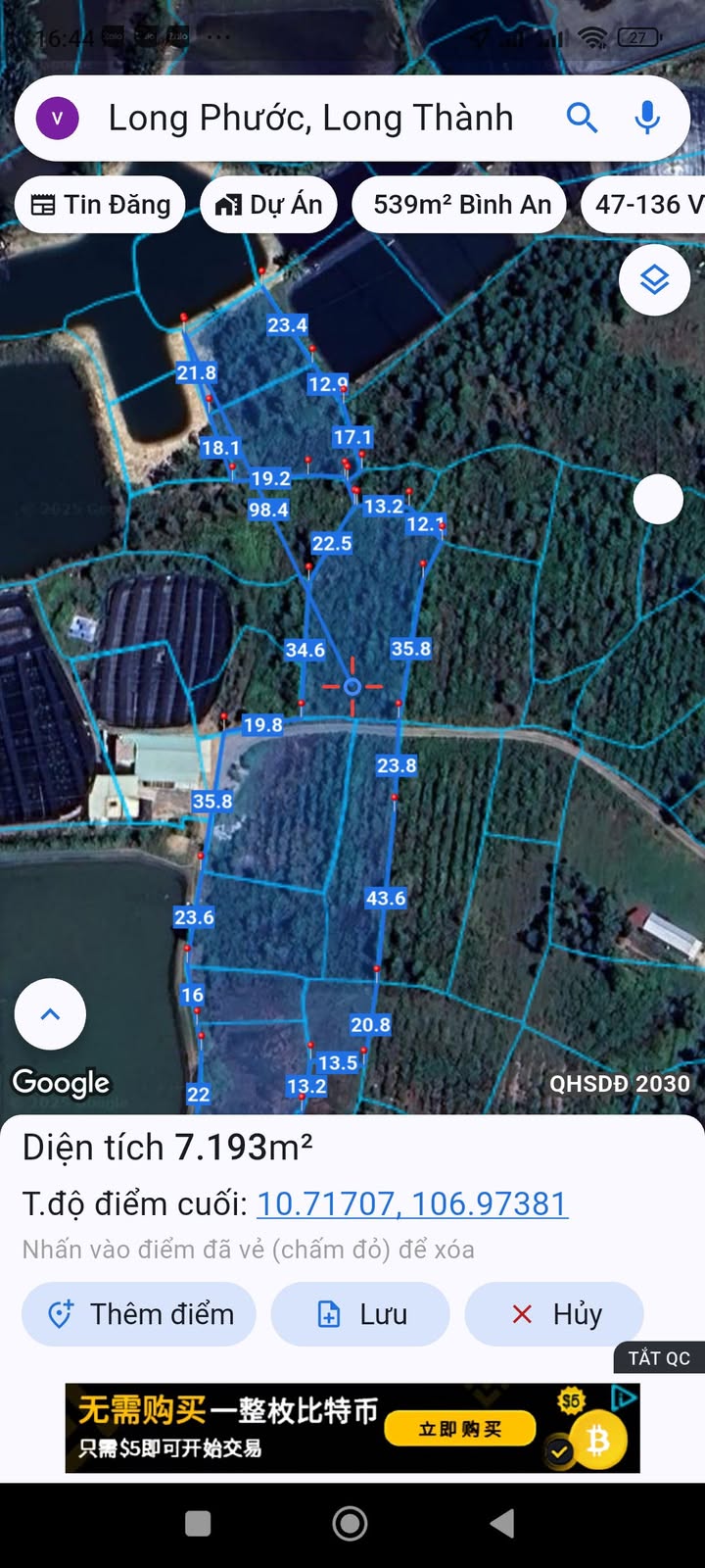 Đất nền Long Phước 25920m² giá 1.7 tỷ - Cơ hội đầu tư hấp dẫn!