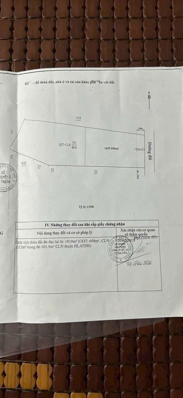 Đất nền Tân Hiệp, Tân Uyên 1.814m² giá 13 tỷ - Đầu tư lâu dài, vị trí đắc địa!
