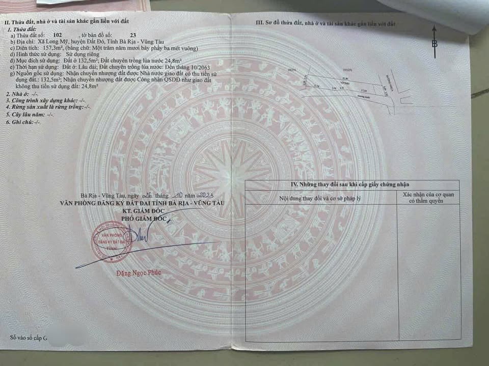 Đất mặt tiền đường nhựa TT.Phước Hải 175m² giá 1 tỷ - Đầu tư sinh lời ngay!