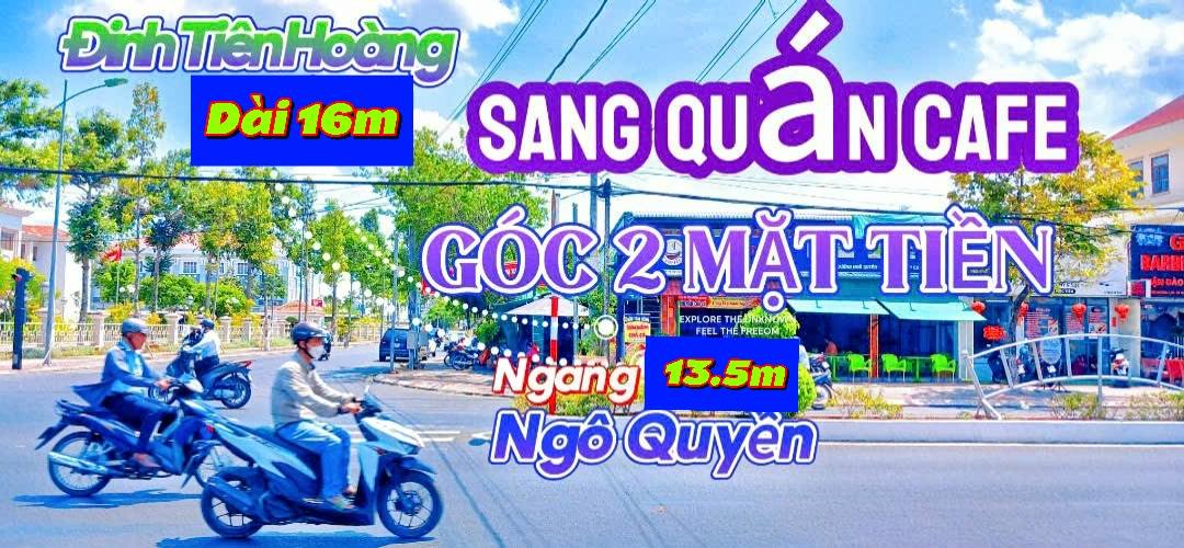 Sang quán cafe mặt tiền Ngô Quyền, Cà Mau 216m² giá 200 triệu - Vị trí đắc địa cho kinh doanh!