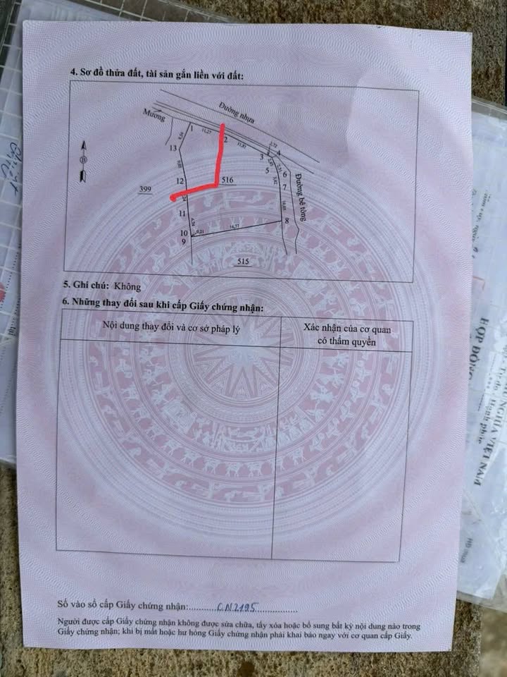Đất nền xóm Cuối, Cuối Hạ 500m² giá 1.5 tỷ - Lô góc hai mặt tiền, view thoáng mát!