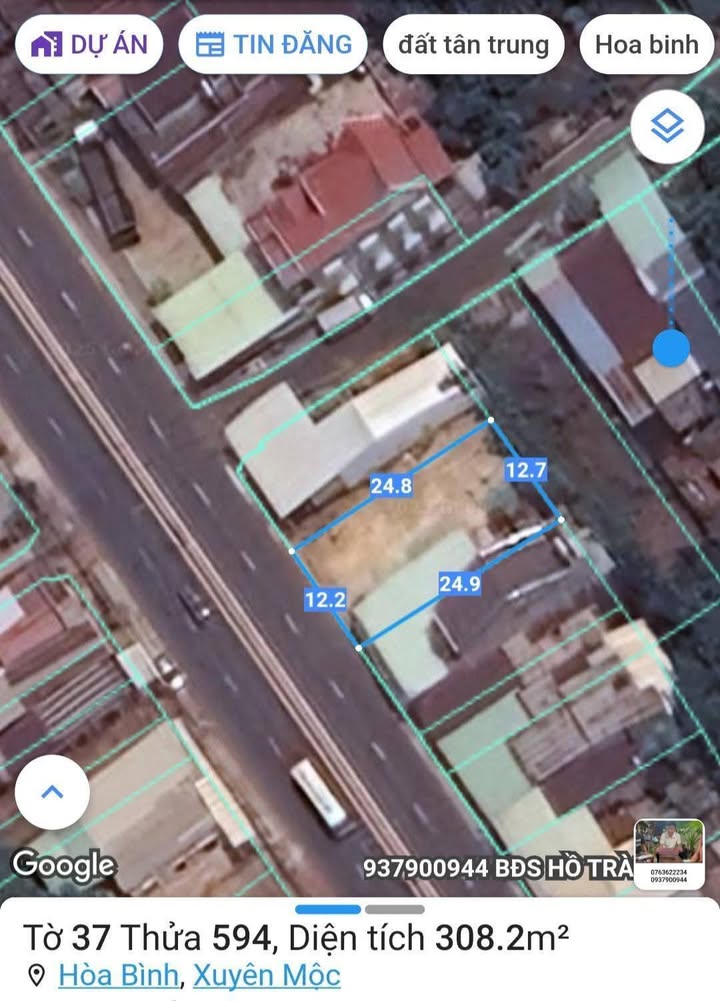 Đất mặt tiền Tỉnh Lộ 328, xã Hòa Hội, 300m² - Đầu tư sinh lời ngay!