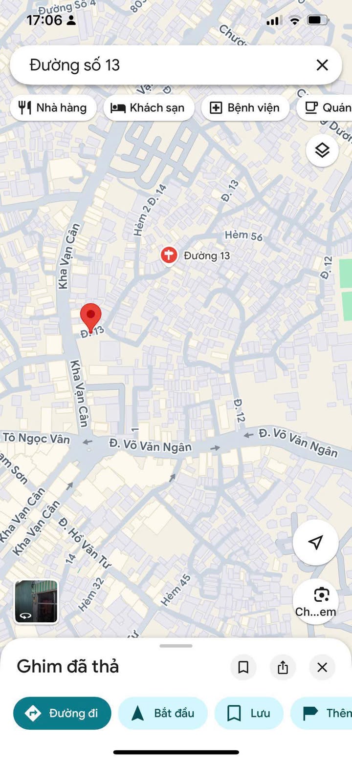 Nhà mặt tiền đường 13 Bình Thọ, 180m² giá 15 tỷ - Cơ hội đầu tư hiếm có!