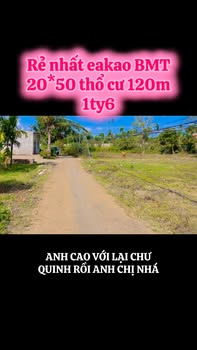 Đất nền Ea Kao - Buôn Ma Thuột 1.070m² giá 1.58 tỷ - Sổ riêng, đầu tư hiệu quả!