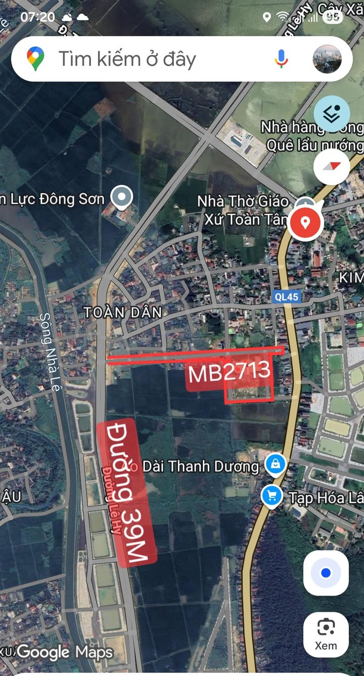 Đất dự án Rừng Thông, Đông Sơn 120m² - Vị trí đắc địa, giá thỏa thuận!