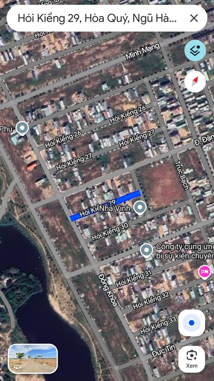 Đất nền Hói Kiểng 29, Hòa Quý, Ngũ Hành Sơn 110m² - Cơ hội đầu tư hiếm có!