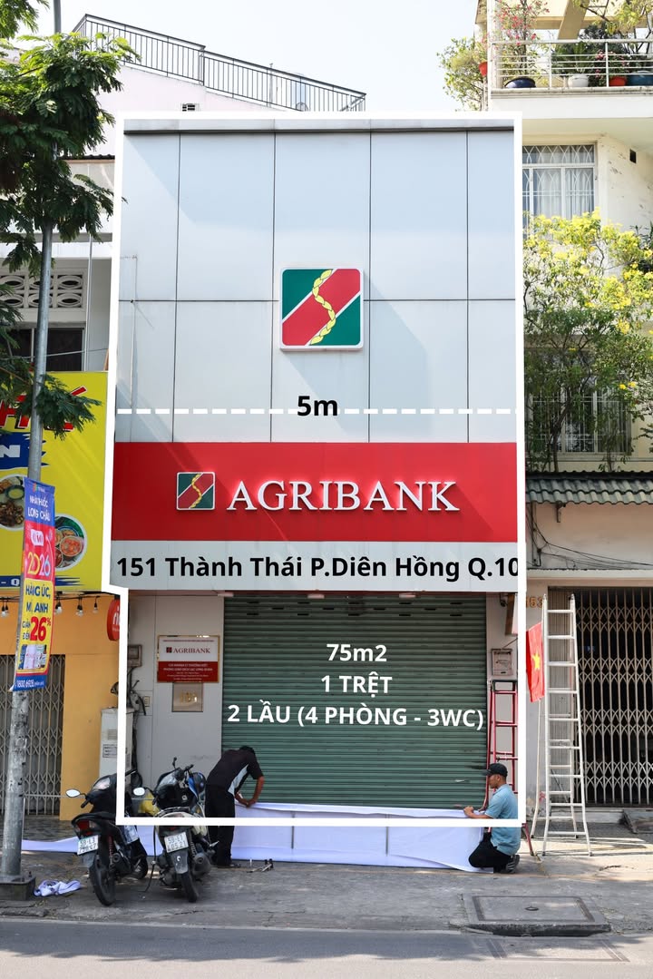 Cho thuê mặt bằng mặt tiền Thành Thái Q10 HCM - Vị trí đắc địa cho kinh doanh!