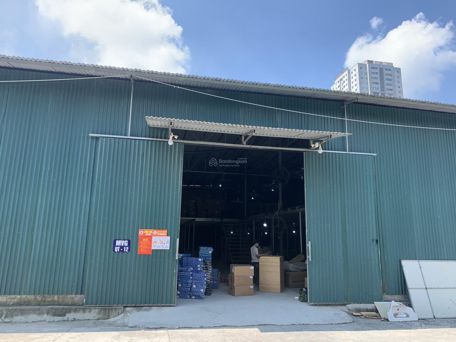 Kho, xưởng cho thuê tại Quang Trung - Hà Đông 610m² - An ninh 24/24, giao thông thuận lợi!