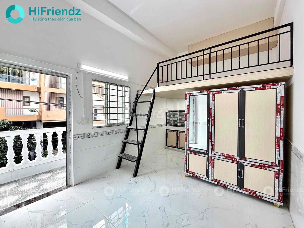 Căn hộ gác Nguyễn Văn Luông Quận 6 - 30m² giá 4.5 triệu - Mới 100% có thang máy!