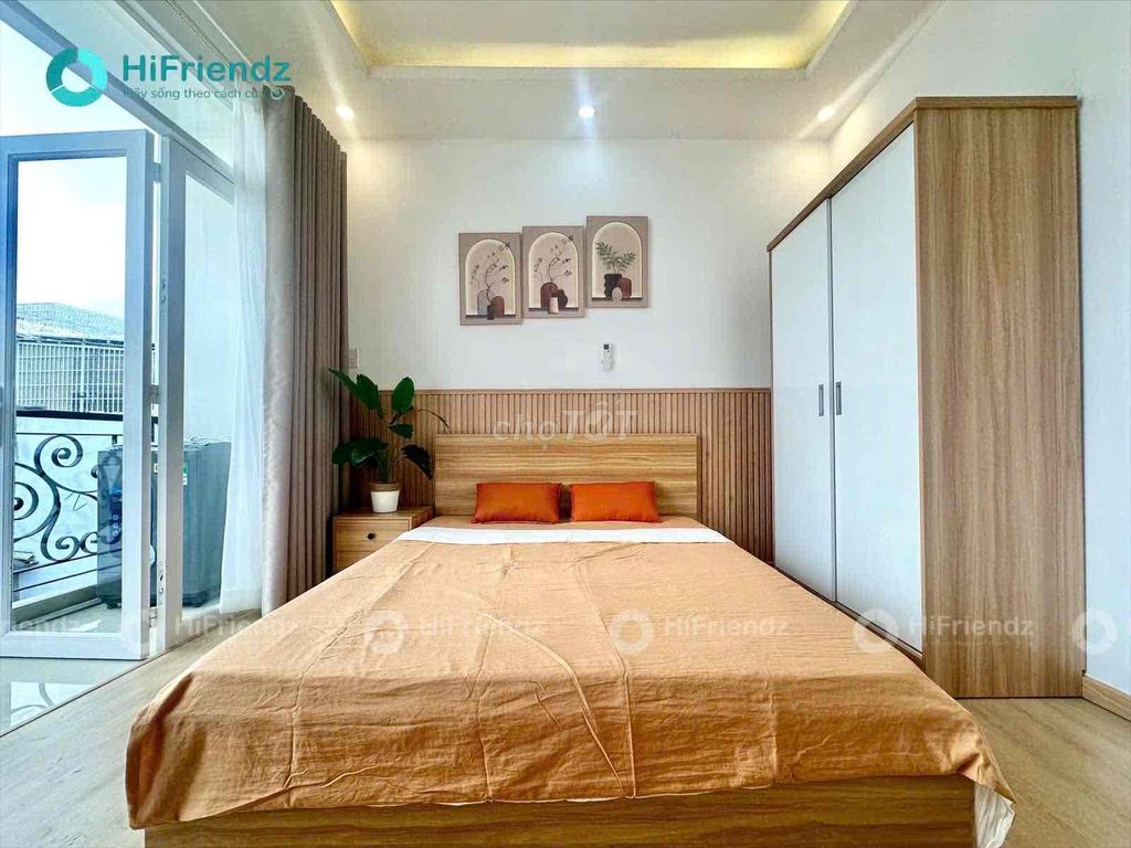 Căn hộ 1 phòng ngủ Xóm Chiếu Quận 4 giá 8.5 triệu - Nội thất mới, ban công thoáng mát!