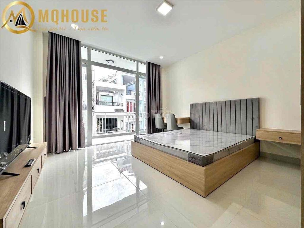 Căn hộ 1PN BANCOL 55m² Nguyễn Trãi Q1 - Full nội thất, Thang máy VIP