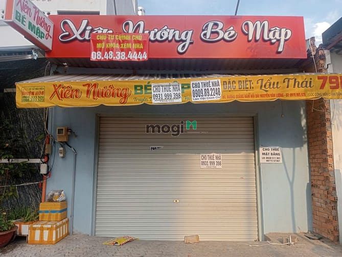 Cho thuê mặt bằng mặt tiền Dương Quảng Hàm, Gò Vấp 65m² chỉ 22 triệu - Khu vực sầm uất!