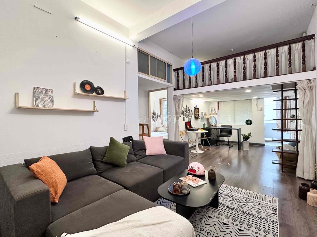 Căn hộ 1PN Bancol 65m² Cống Quỳnh Quận 1 - Thiết kế Vintage Retro, giá chỉ 12.5 triệu!
