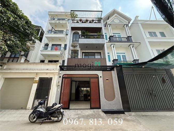 Nhà hẻm xe hơi 100m² tại Hà Huy Giáp - Thiết kế hiện đại, 4PN, 6VS, giá 8.3 tỷ!