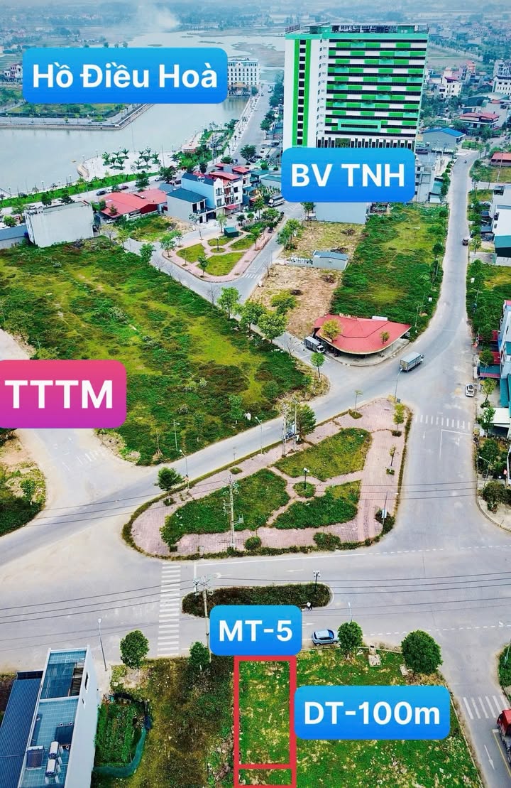 Đất nền Nguyễn Thế Nho, Việt Yên 100m² giá 4.6 tỷ - Lô vuông đẹp, vị trí đắc địa!
