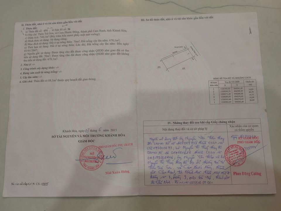 Đất Chính Chủ Mặt Tiền Tỉnh Lộ 9, Cam Phước Đông 750m² - Giá 7.5 Tỷ Thương Lượng!