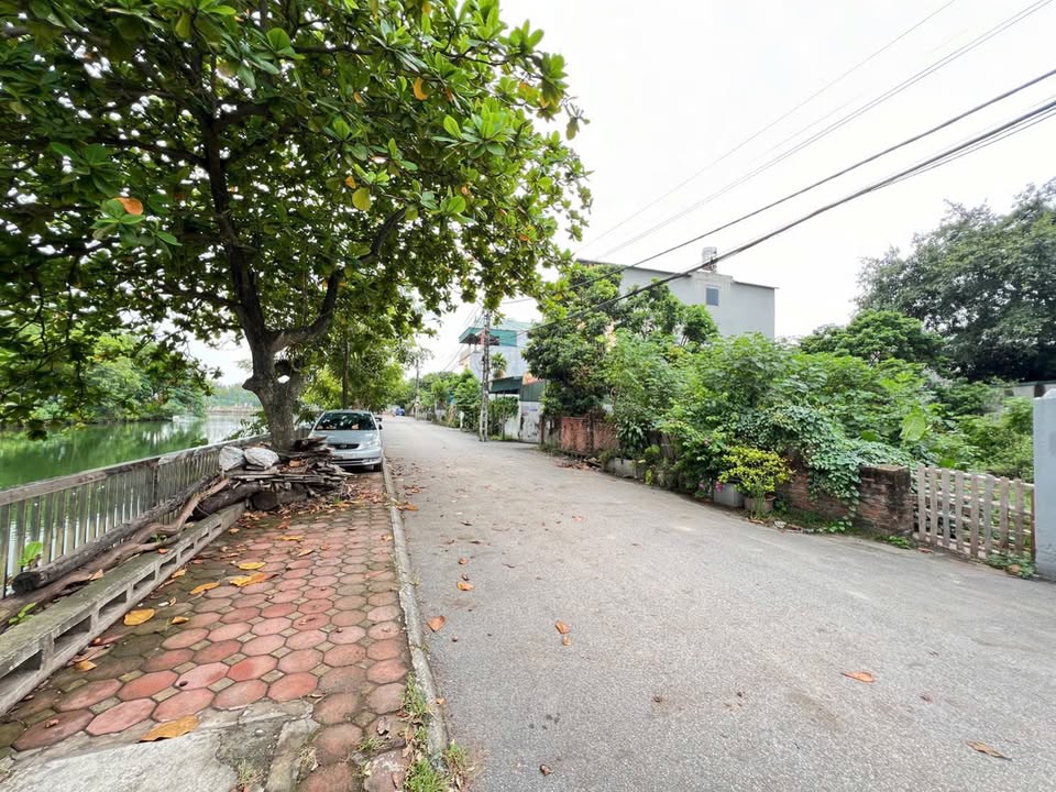 Đất nền Uy Nỗ, Đông Anh 67.8m² giá 6.414 tỷ - Sổ hồng chính chủ, view hồ tuyệt đẹp!