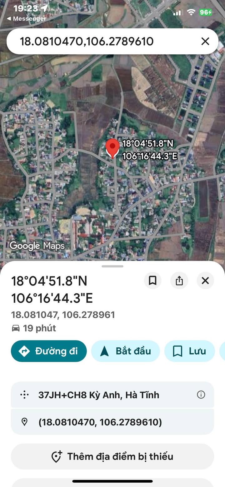 Đất Kỳ Tân Kỳ Anh 156m² giá 800 triệu - Đường rộng thông thoáng