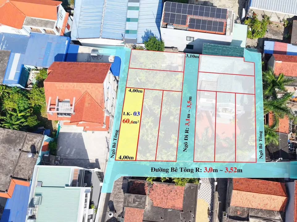 Đất An Lư Thủy Nguyên 60.6m² giá 1.6 tỷ - Lô góc 2 mặt tiền rộng rãi!