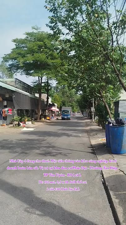 Nhà cấp 4 Tân Hiệp, Tân Uyên 102m² giá 2.43 tỷ - Mặt tiền kinh doanh lý tưởng!