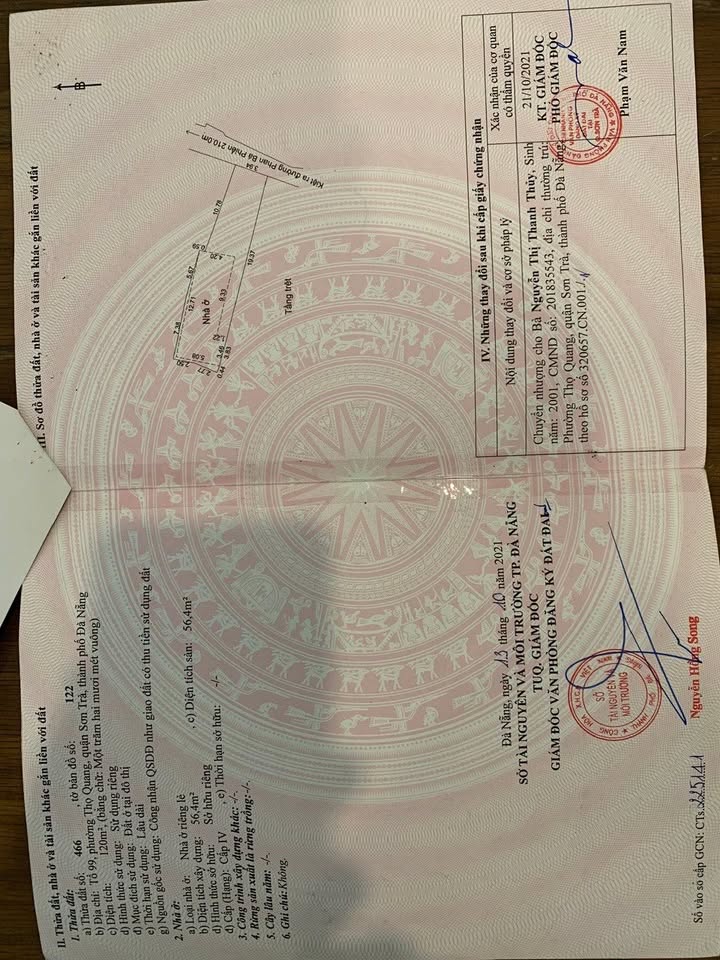 Đất Mân Thái Đà Nẵng 120m² giá 7.2 tỷ - Cơ hội đầu tư hấp dẫn!